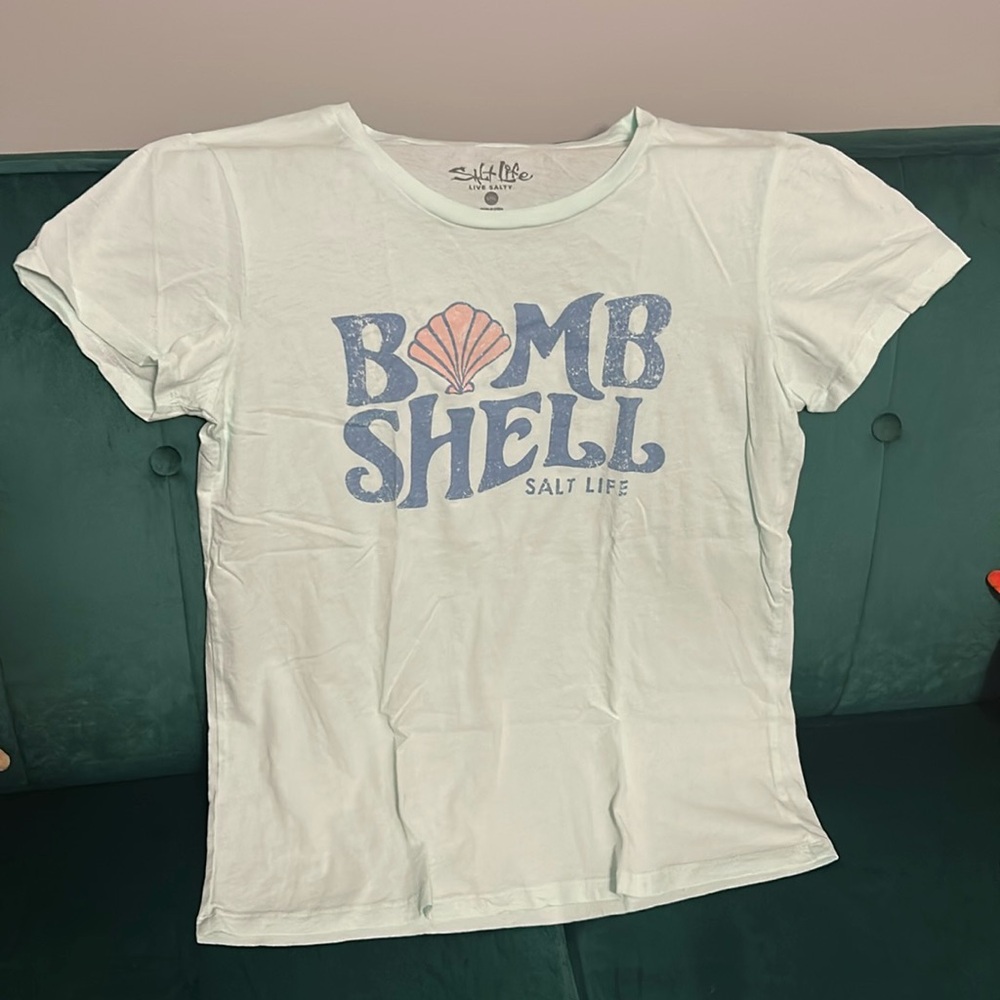 Salt life “bomb shell” shirt
